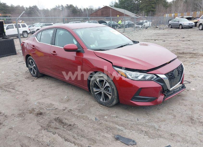 2022 Nissan Sentra SV XTRONIC CVT (VIN 3N1AB8CV5NY224708) main photo