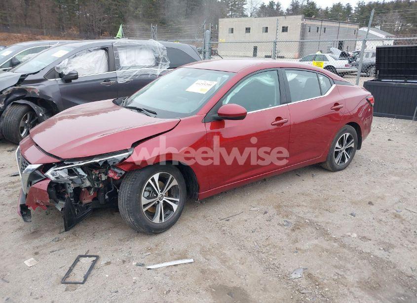 Photo 2 of 2022 Nissan Sentra SV XTRONIC CVT (VIN 3N1AB8CV5NY224708)