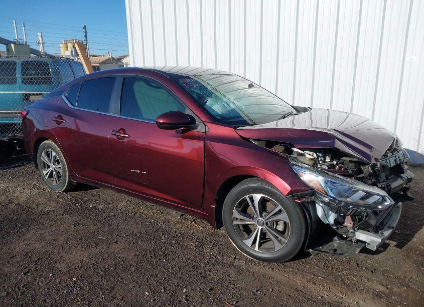 2022 Nissan Sentra SV XTRONIC CVT (VIN 3N1AB8CV5NY228760) main photo
