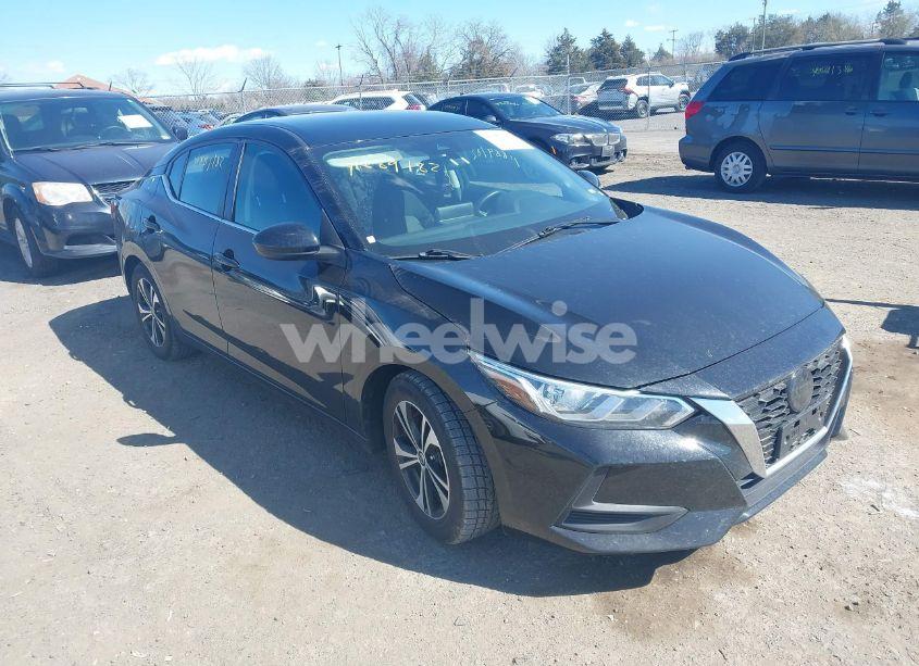 2022 Nissan Sentra SV XTRONIC CVT (VIN 3N1AB8CV5NY256915) main photo