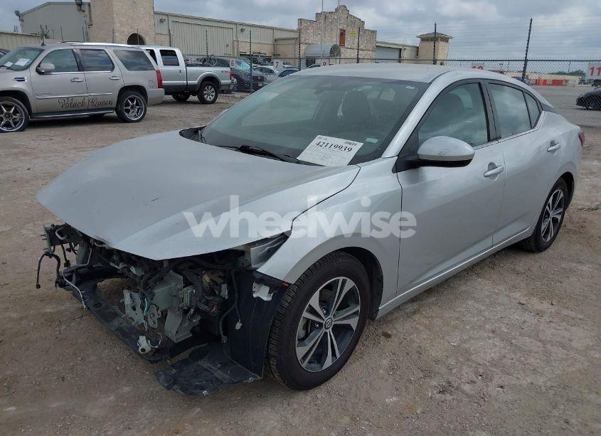 Photo 2 of 2022 Nissan Sentra SV XTRONIC CVT (VIN 3N1AB8CV5NY257076)