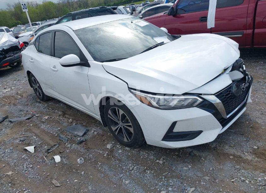 2022 Nissan Sentra SV (VIN 3N1AB8CV5NY299764) main photo