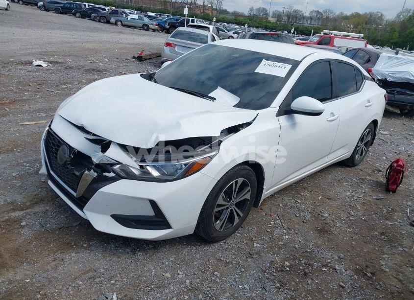 Photo 2 of 2022 Nissan Sentra SV (VIN 3N1AB8CV5NY299764)