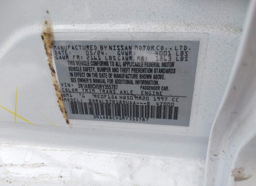 Photo 9 of 2024 Nissan Sentra SV XTRONIC CVT (VIN 3N1AB8CV5RY355787)