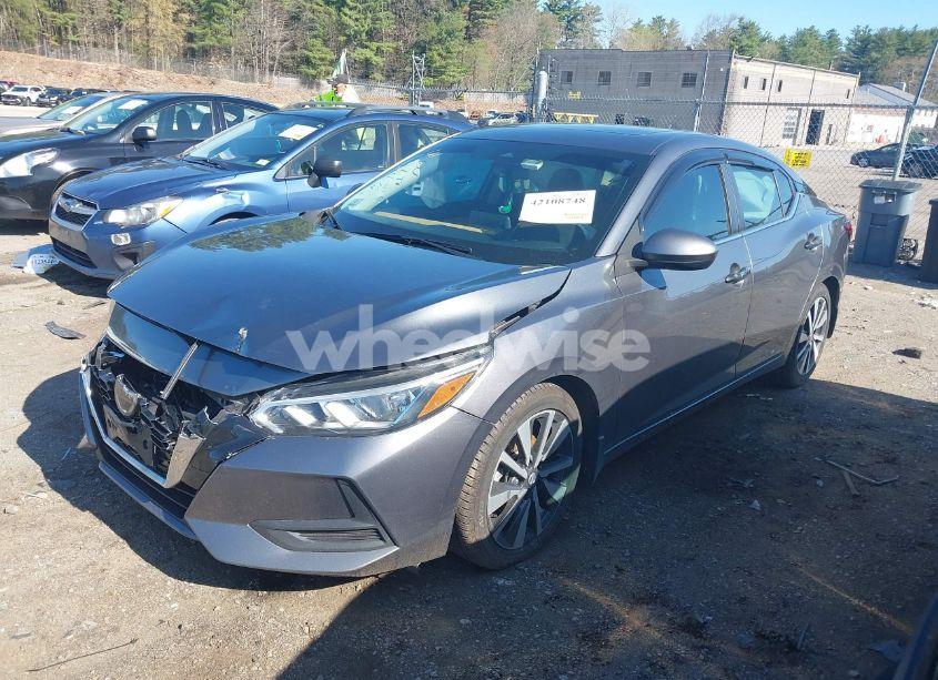 Photo 2 of 2021 Nissan Sentra SV XTRONIC CVT (VIN 3N1AB8CV6MY218706)