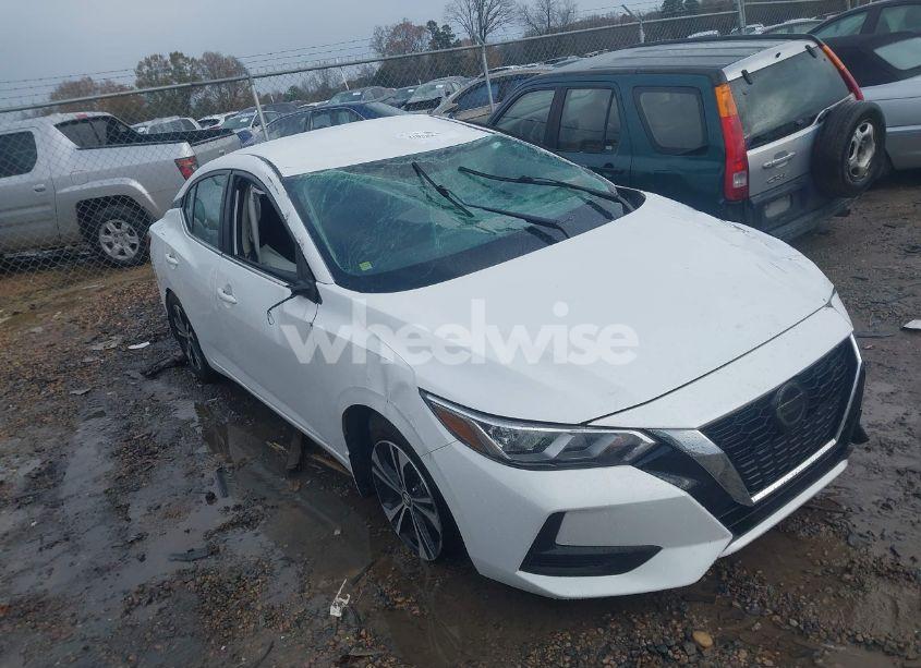 2021 Nissan Sentra SV XTRONIC CVT (VIN 3N1AB8CV6MY222738) main photo