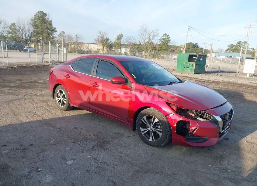 2021 Nissan Sentra SV XTRONIC CVT (VIN 3N1AB8CV6MY252306) main photo