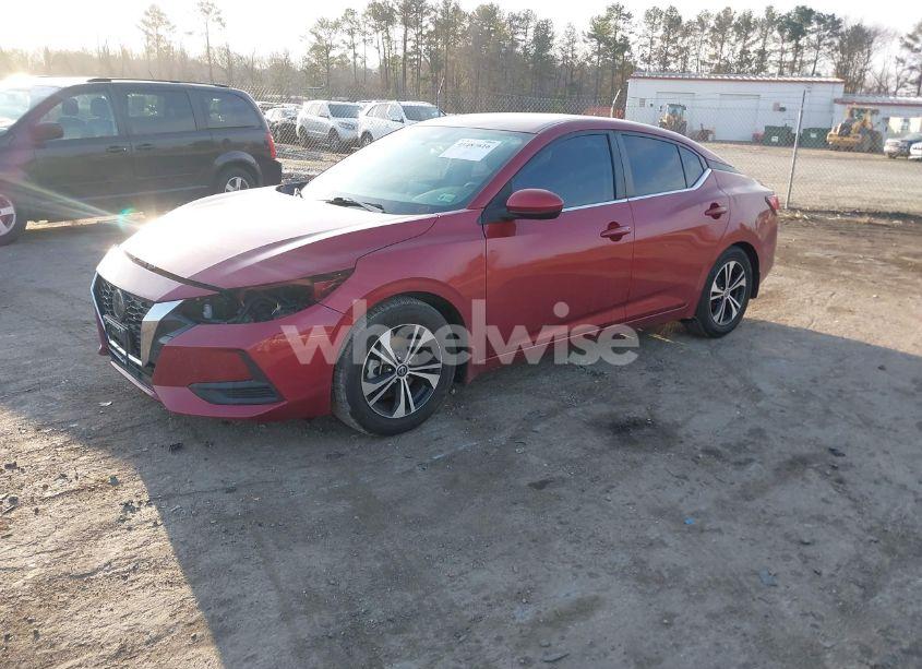 Photo 2 of 2021 Nissan Sentra SV XTRONIC CVT (VIN 3N1AB8CV6MY252306)