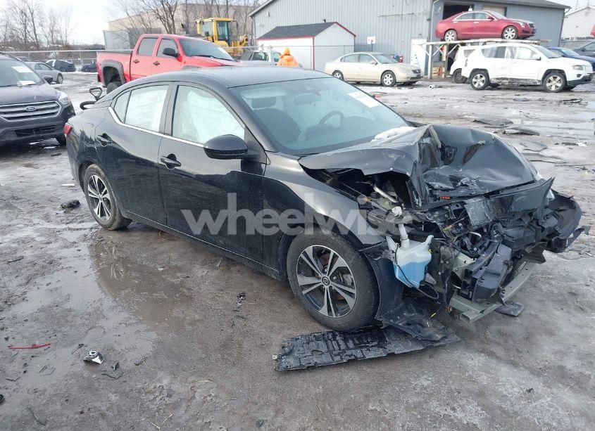 2021 Nissan Sentra SV XTRONIC CVT (VIN 3N1AB8CV6MY256825) main photo