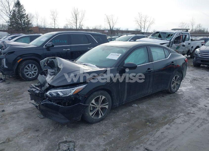 Photo 2 of 2021 Nissan Sentra SV XTRONIC CVT (VIN 3N1AB8CV6MY256825)