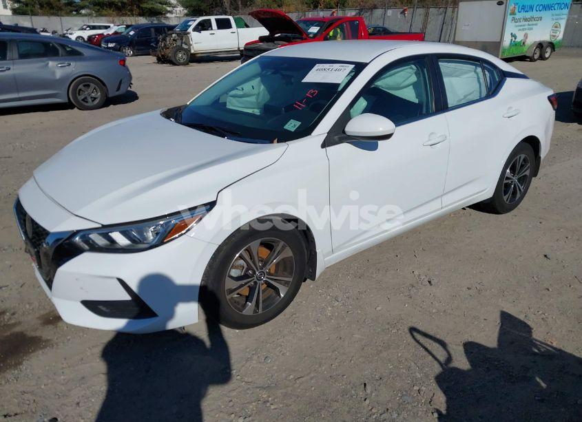 Photo 2 of 2021 Nissan Sentra SV XTRONIC CVT (VIN 3N1AB8CV6MY292420)