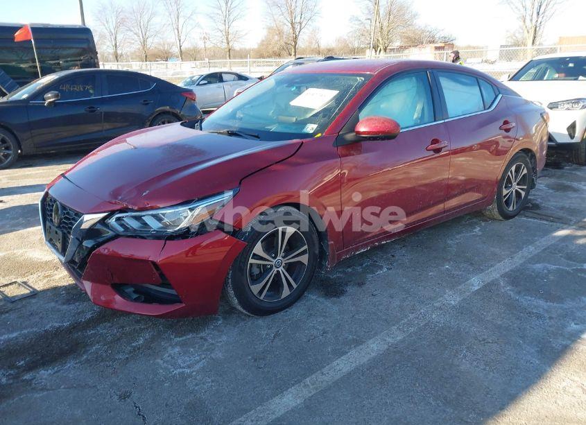 Photo 2 of 2021 Nissan Sentra SV XTRONIC CVT (VIN 3N1AB8CV6MY320233)