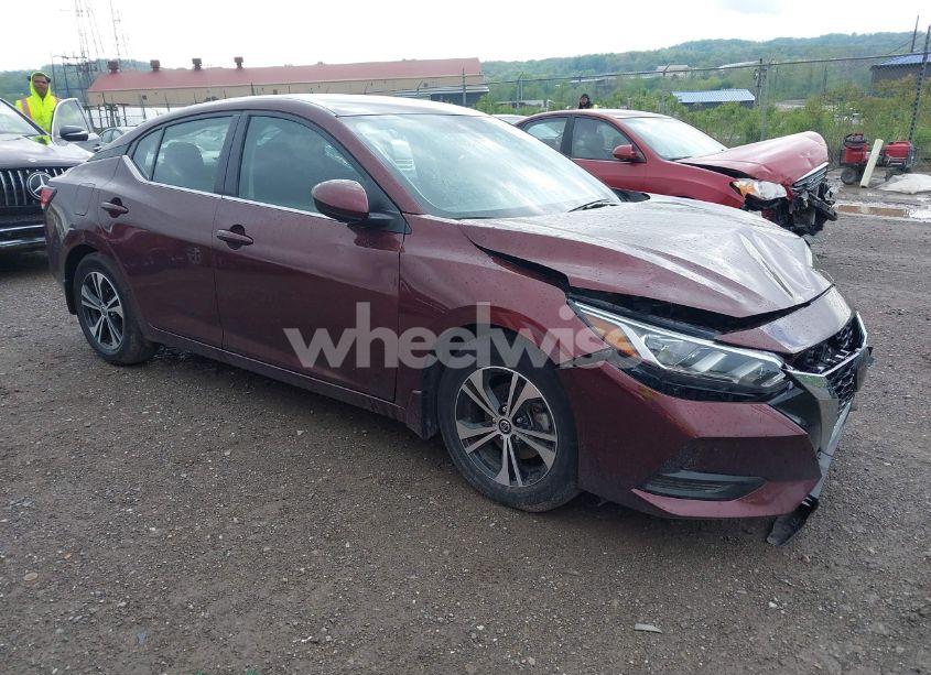 2022 Nissan Sentra SV XTRONIC CVT (VIN 3N1AB8CV6NY236866) main photo