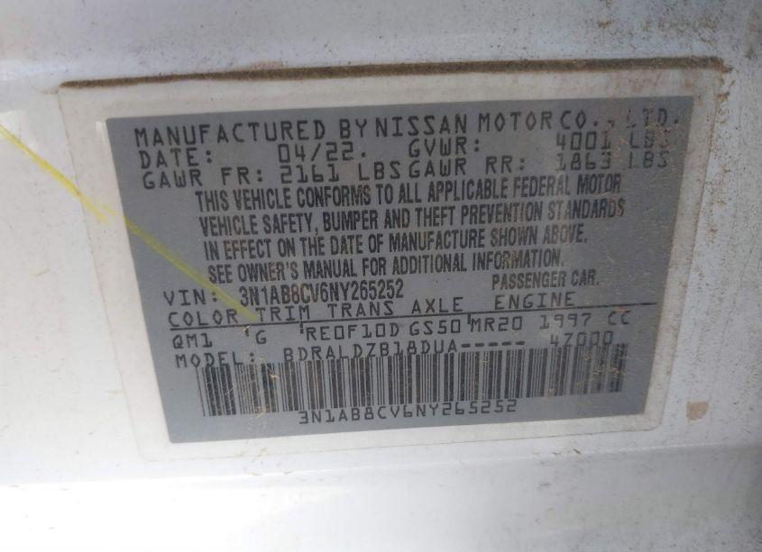 Photo 9 of 2022 Nissan Sentra SV XTRONIC CVT (VIN 3N1AB8CV6NY265252)