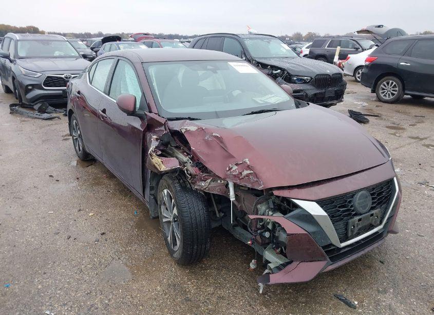 2022 Nissan Sentra SV XTRONIC CVT (VIN 3N1AB8CV6NY274968) main photo