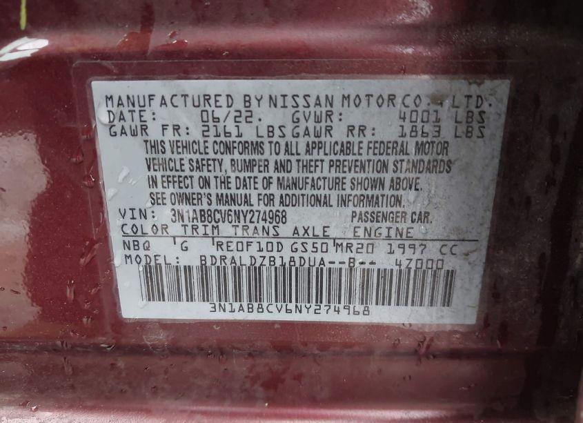 Photo 9 of 2022 Nissan Sentra SV XTRONIC CVT (VIN 3N1AB8CV6NY274968)