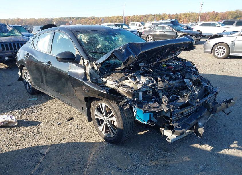 2022 Nissan Sentra SV XTRONIC CVT (VIN 3N1AB8CV6NY287560) main photo