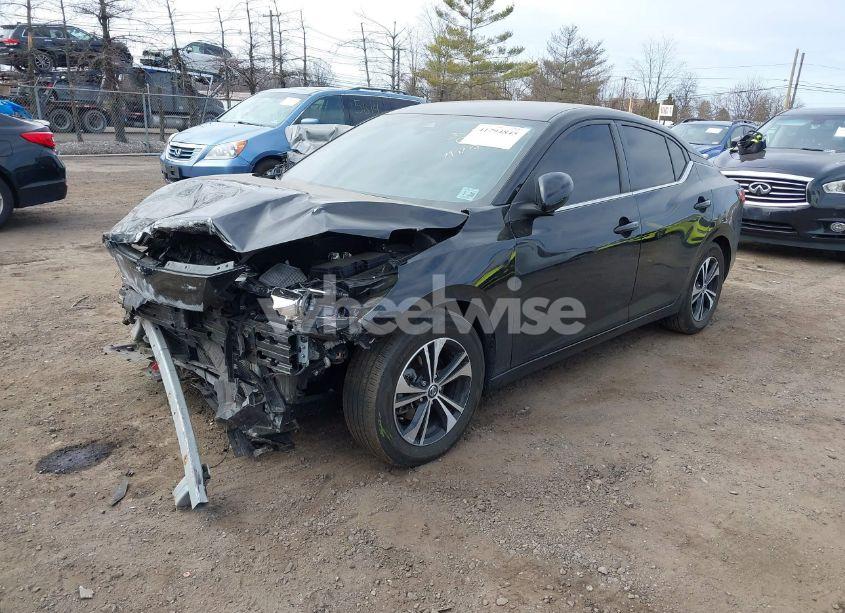 Photo 2 of 2022 Nissan Sentra SV XTRONIC CVT (VIN 3N1AB8CV6NY317771)