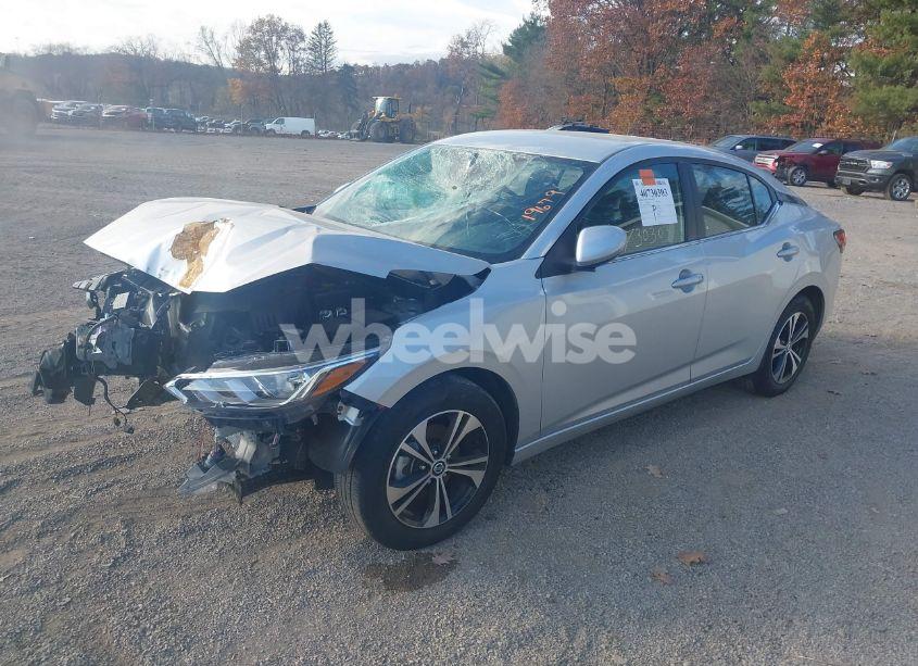 Photo 2 of 2022 Nissan Sentra SV XTRONIC CVT (VIN 3N1AB8CV6NY319679)