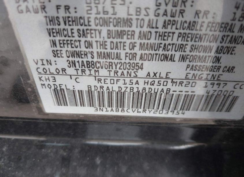 Photo 9 of 2024 Nissan Sentra SV XTRONIC CVT (VIN 3N1AB8CV6RY203954)