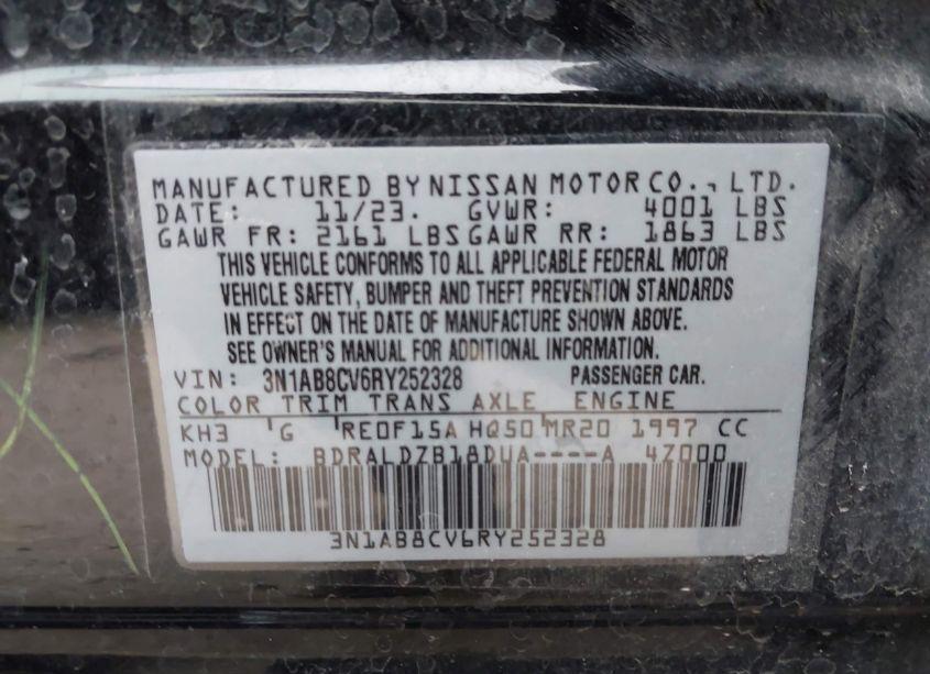 Photo 9 of 2024 Nissan Sentra SV XTRONIC CVT (VIN 3N1AB8CV6RY252328)