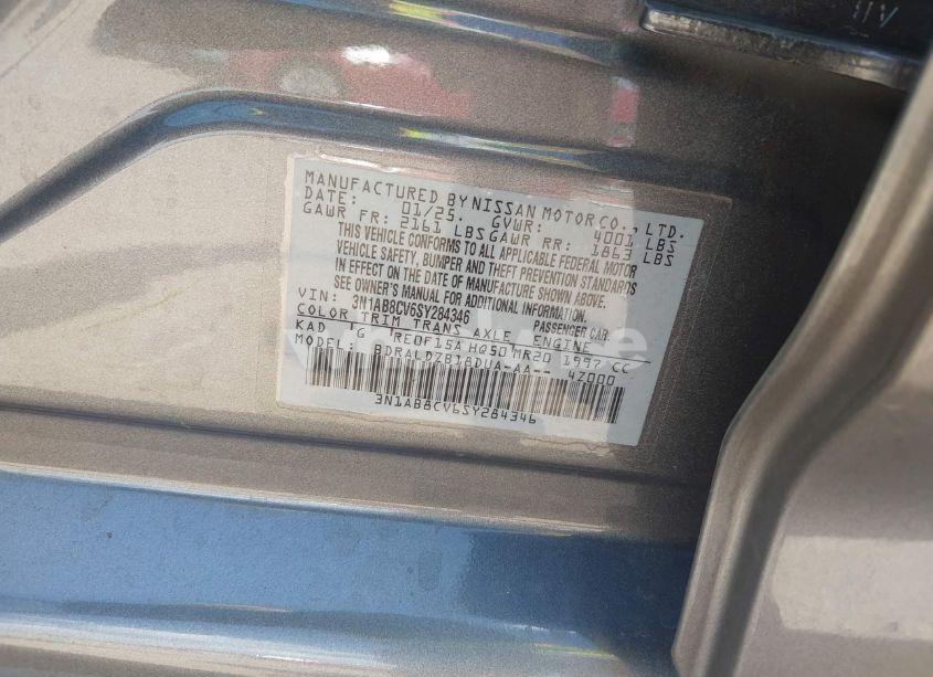 Photo 9 of 2025 Nissan Sentra SV (VIN 3N1AB8CV6SY284346)