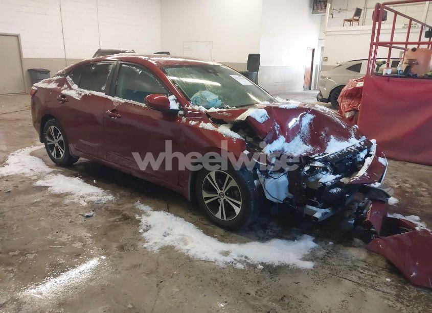 2020 Nissan Sentra SV XTRONIC CVT (VIN 3N1AB8CV7LY228367) main photo