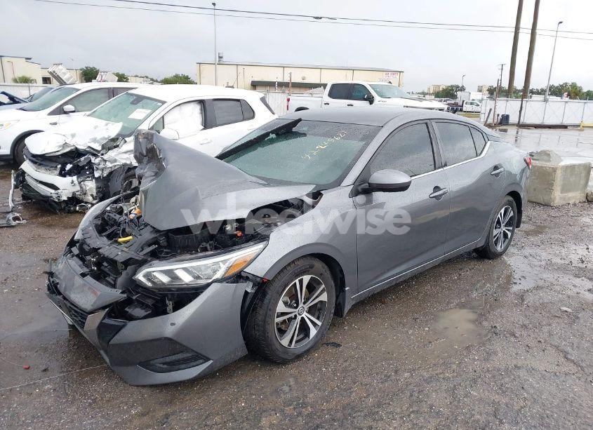 Photo 2 of 2021 Nissan Sentra SV XTRONIC CVT (VIN 3N1AB8CV7MY209755)