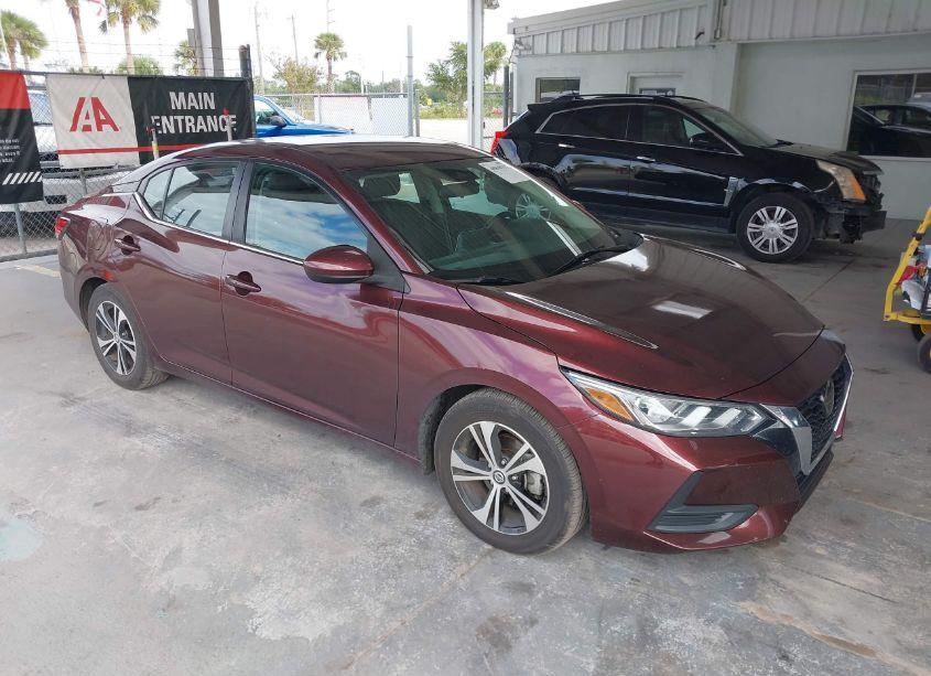 2021 Nissan Sentra SV XTRONIC CVT (VIN 3N1AB8CV7MY237295) main photo