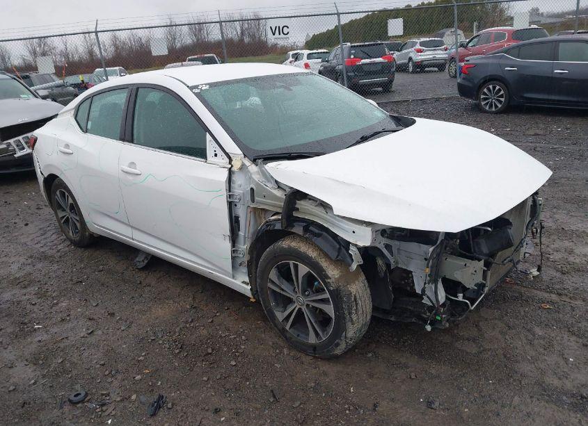 2021 Nissan Sentra SV XTRONIC CVT (VIN 3N1AB8CV7MY241282) main photo