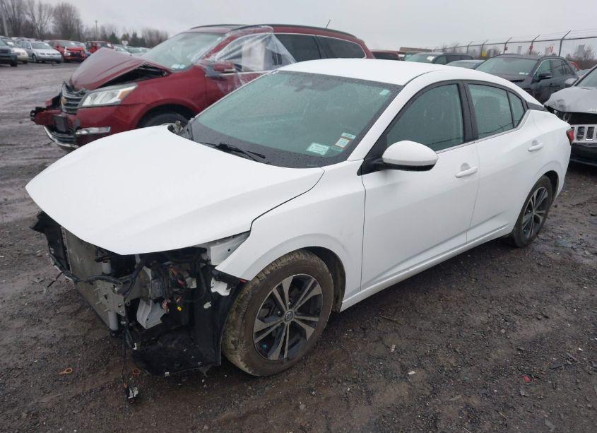 Photo 2 of 2021 Nissan Sentra SV XTRONIC CVT (VIN 3N1AB8CV7MY241282)