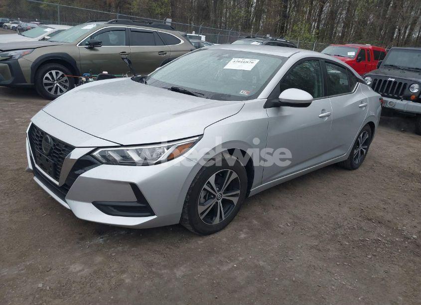 Photo 2 of 2021 Nissan Sentra SV XTRONIC CVT (VIN 3N1AB8CV7MY247048)