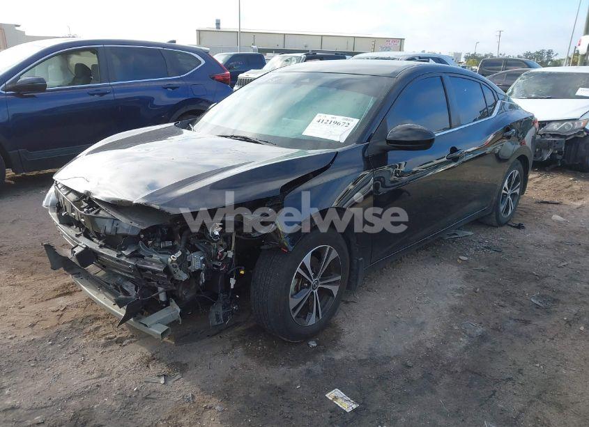 Photo 2 of 2021 Nissan Sentra SV XTRONIC CVT (VIN 3N1AB8CV7MY285282)