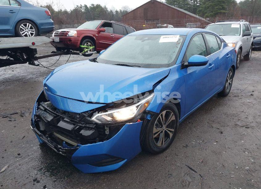 Photo 2 of 2021 Nissan Sentra SV XTRONIC CVT (VIN 3N1AB8CV7MY296668)