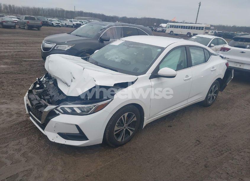 Photo 2 of 2021 Nissan Sentra SV XTRONIC CVT (VIN 3N1AB8CV7MY300802)