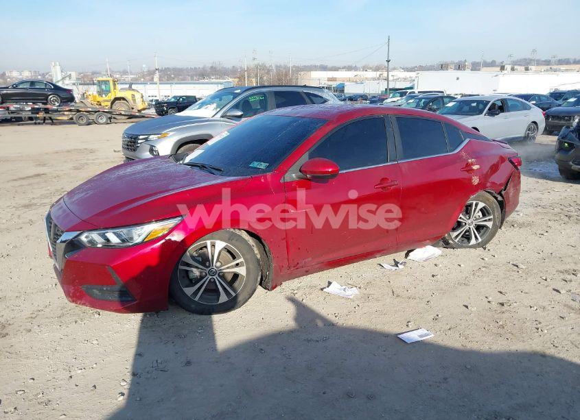 Photo 2 of 2021 Nissan Sentra SV XTRONIC CVT (VIN 3N1AB8CV7MY320936)