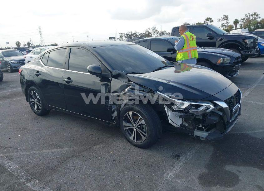 2022 Nissan Sentra SV XTRONIC CVT (VIN 3N1AB8CV7NY230672) main photo