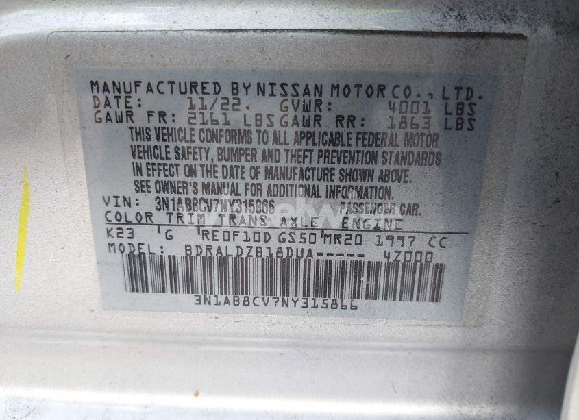Photo 9 of 2022 Nissan Sentra SV XTRONIC CVT (VIN 3N1AB8CV7NY315866)