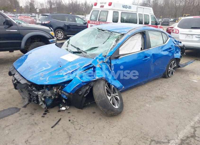 Photo 2 of 2022 Nissan Sentra SV XTRONIC CVT (VIN 3N1AB8CV7NY315978)