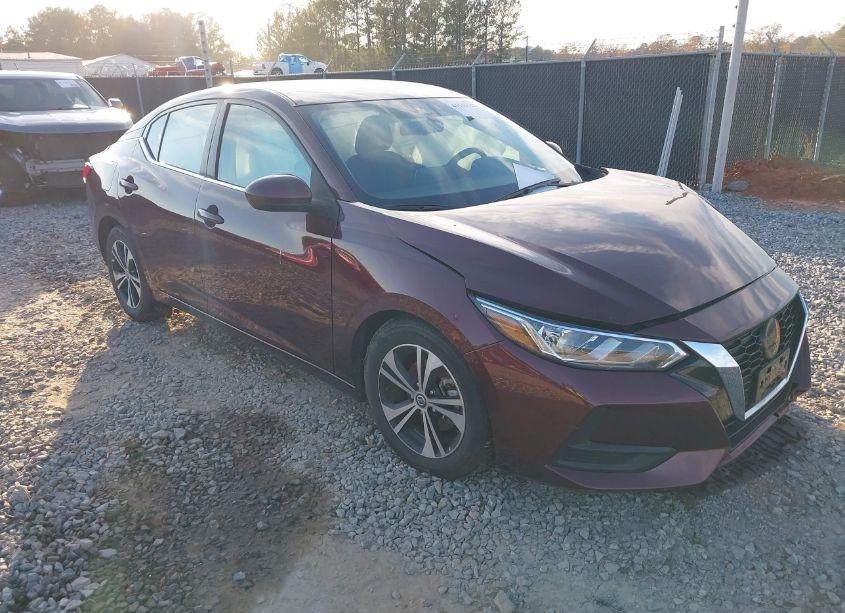 2022 Nissan Sentra SV XTRONIC CVT (VIN 3N1AB8CV7NY320307) main photo