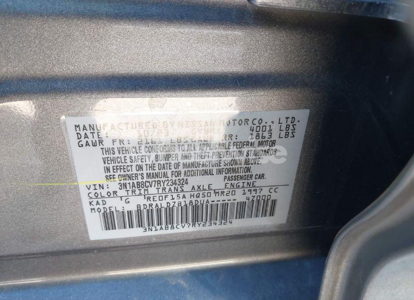 Photo 9 of 2024 Nissan Sentra SV XTRONIC CVT (VIN 3N1AB8CV7RY234324)