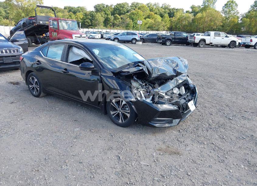 2020 Nissan Sentra SV XTRONIC CVT (VIN 3N1AB8CV8LY207401) main photo