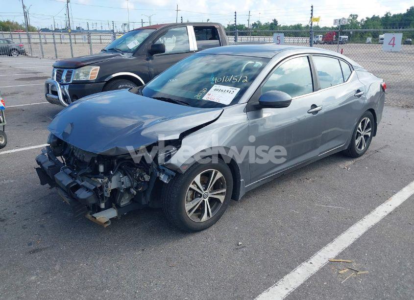 Photo 2 of 2020 Nissan Sentra SV XTRONIC CVT (VIN 3N1AB8CV8LY243802)