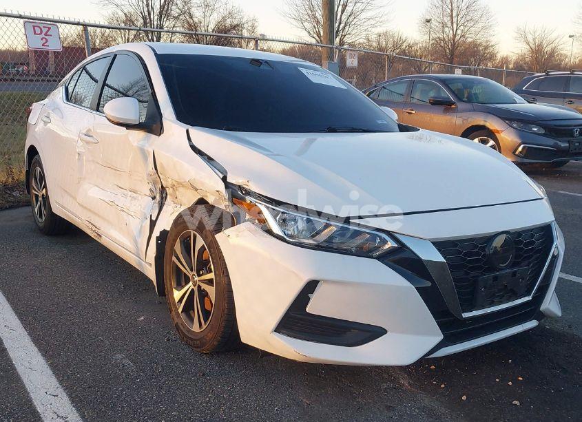 2020 Nissan Sentra SV XTRONIC CVT (VIN 3N1AB8CV8LY249499) main photo