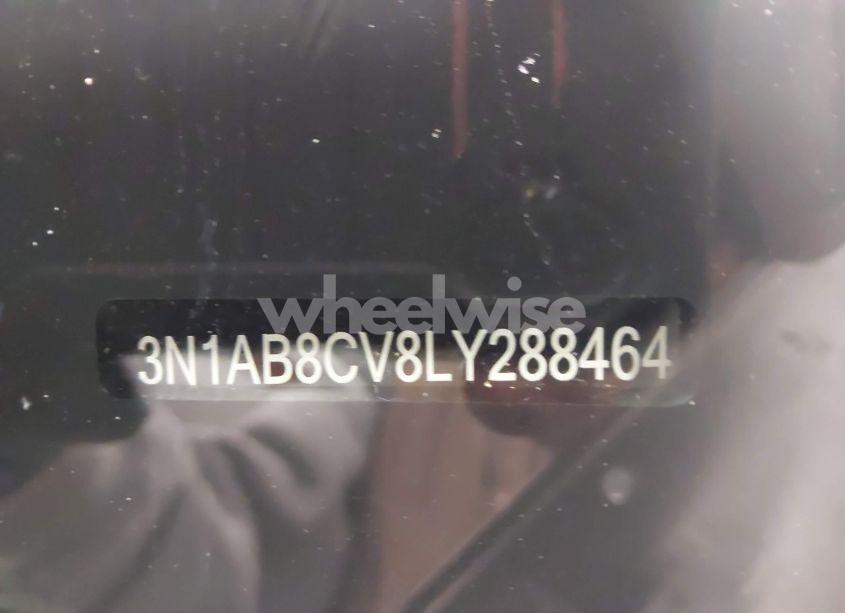 Photo 9 of 2020 Nissan Sentra SV XTRONIC CVT (VIN 3N1AB8CV8LY288464)