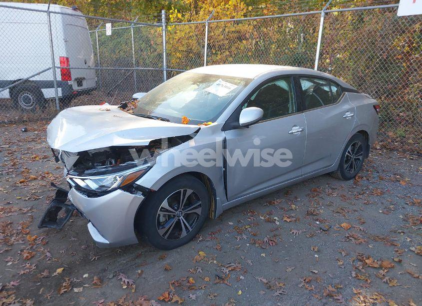 Photo 2 of 2021 Nissan Sentra SV XTRONIC CVT (VIN 3N1AB8CV8MY217895)