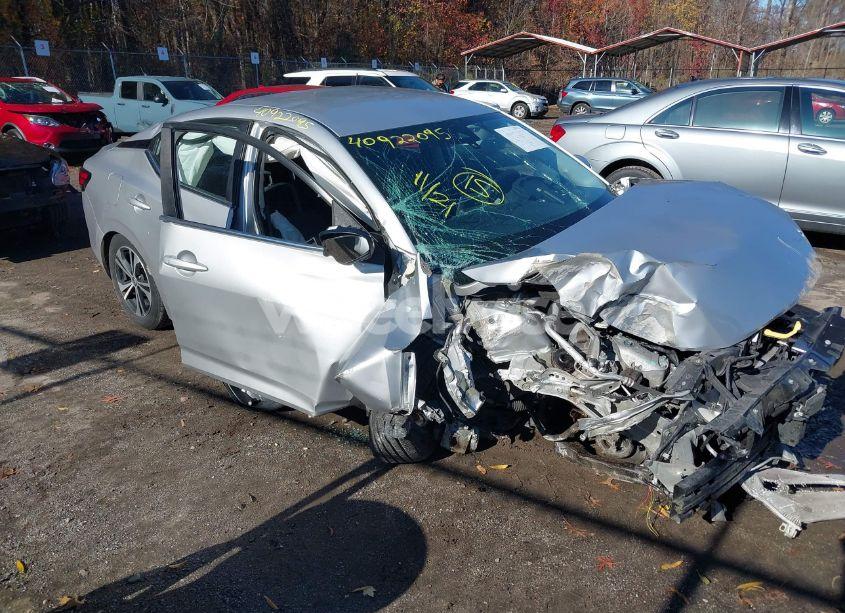 2021 Nissan Sentra SV XTRONIC CVT (VIN 3N1AB8CV8MY249410) main photo