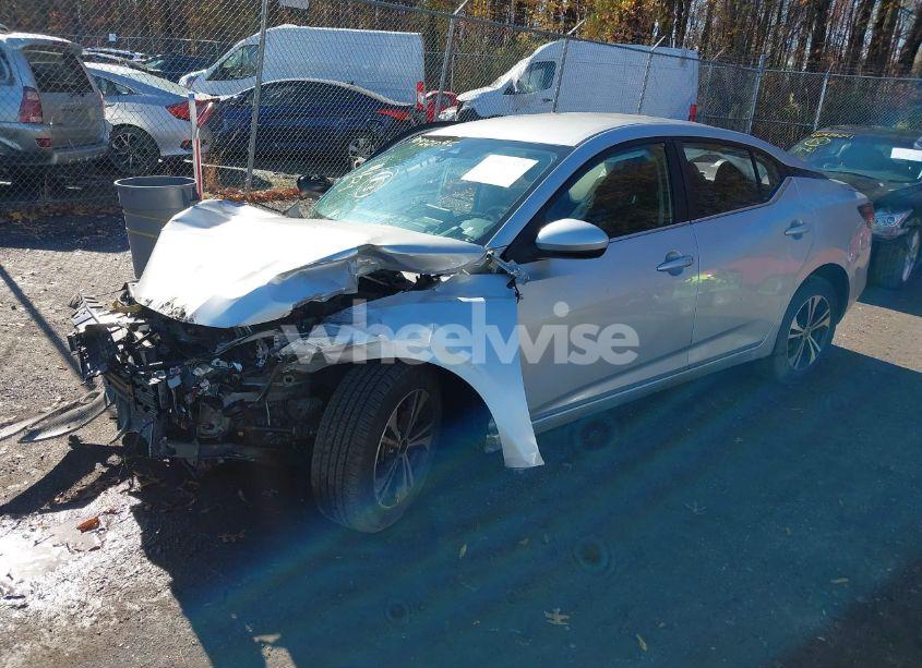 Photo 2 of 2021 Nissan Sentra SV XTRONIC CVT (VIN 3N1AB8CV8MY249410)