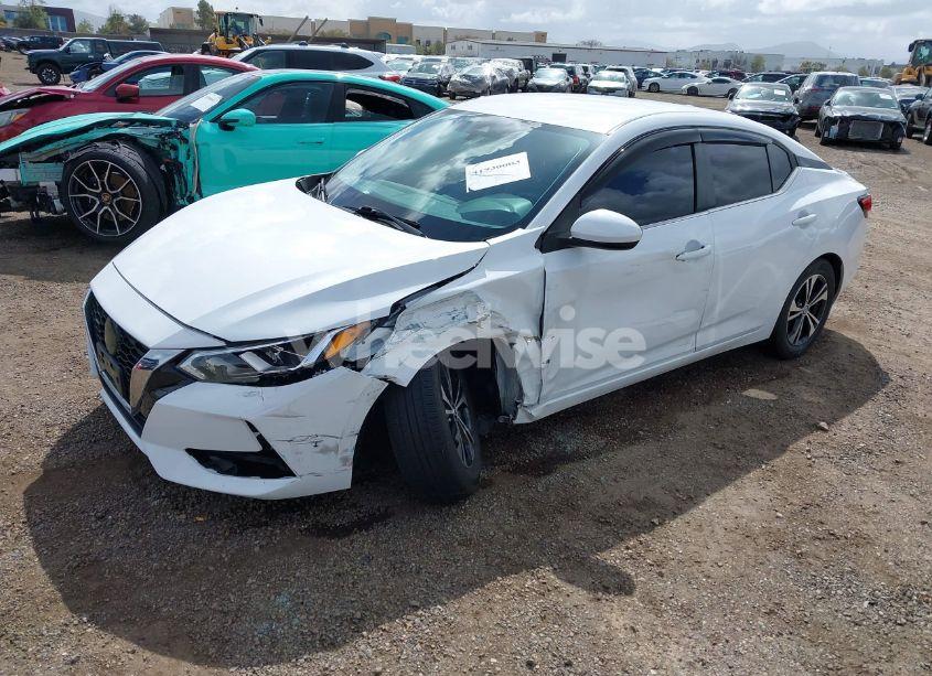 Photo 2 of 2021 Nissan Sentra SV XTRONIC CVT (VIN 3N1AB8CV8MY314627)