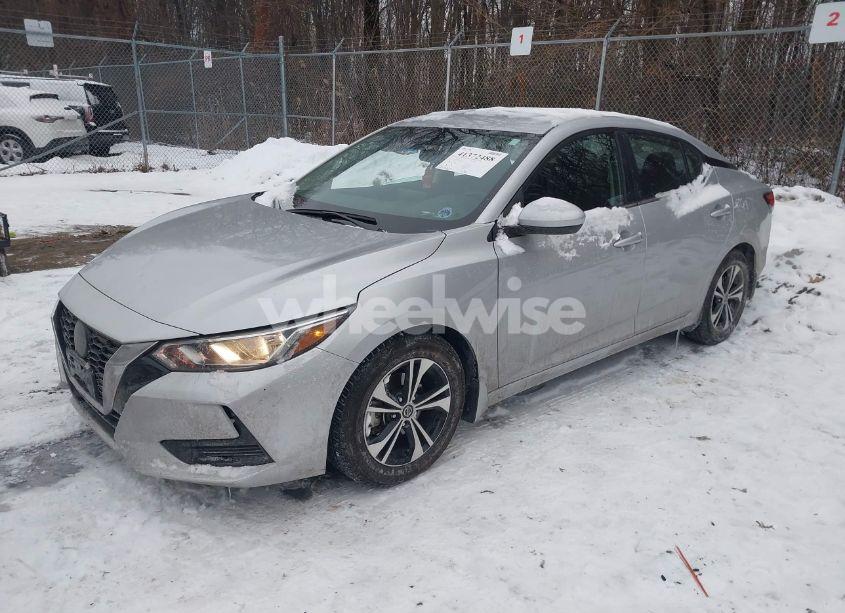 Photo 2 of 2021 Nissan Sentra SV XTRONIC CVT (VIN 3N1AB8CV8MY328169)